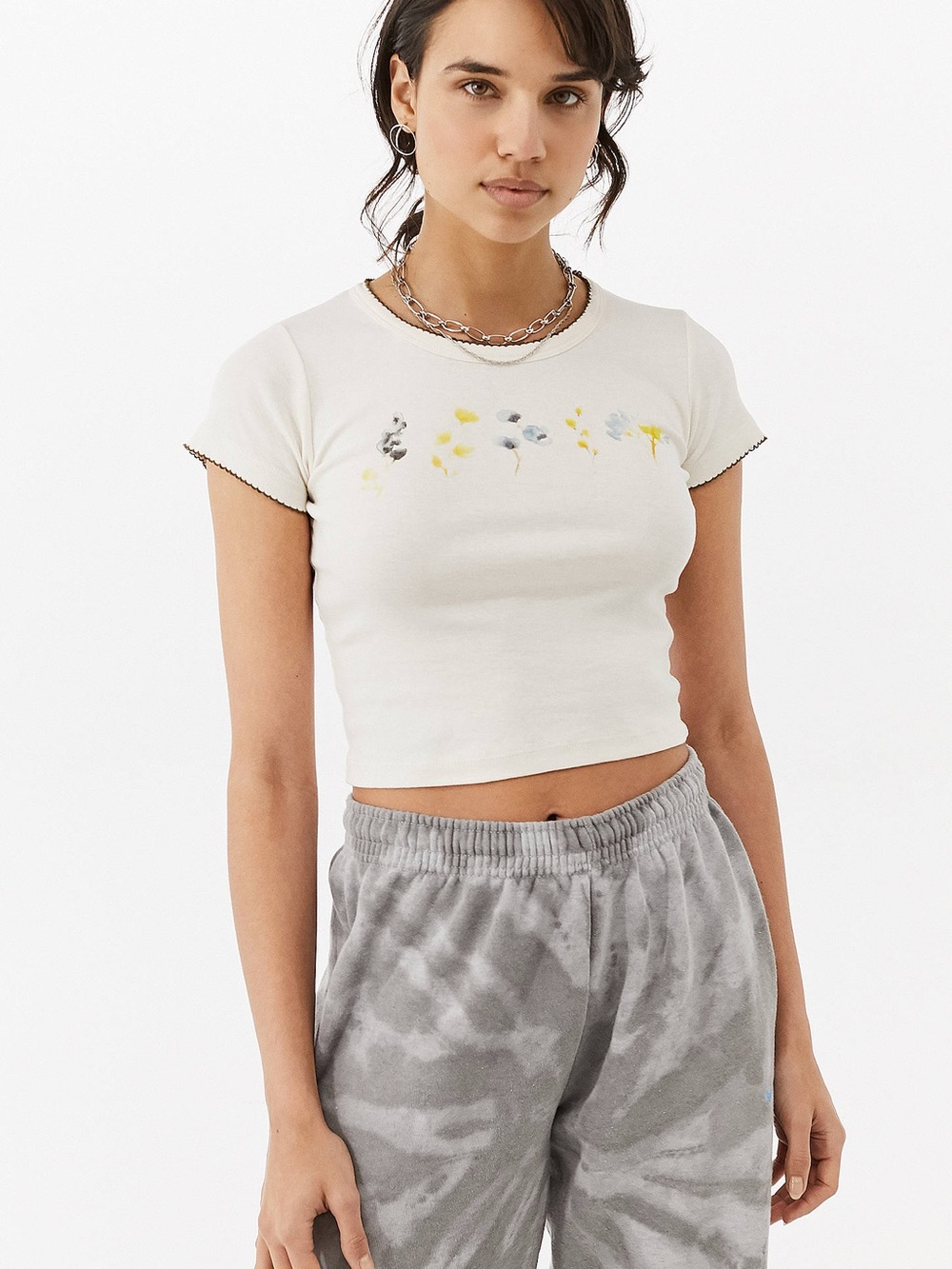 Urban Outfitter BDG Flower Baby T-Shirt